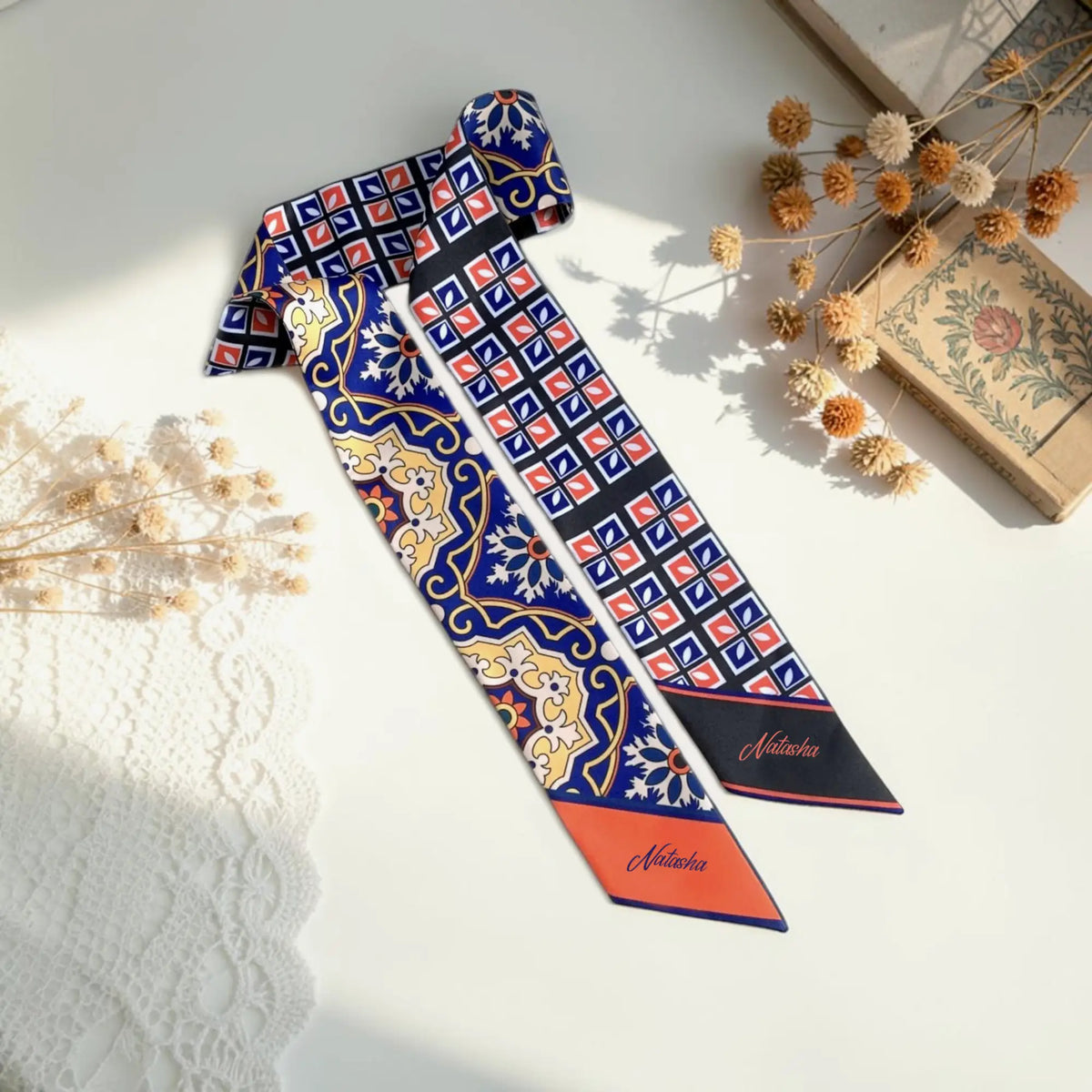Citron Skinny Scarf