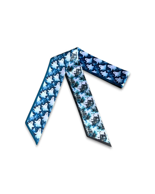 Ghost Skinny Scarf