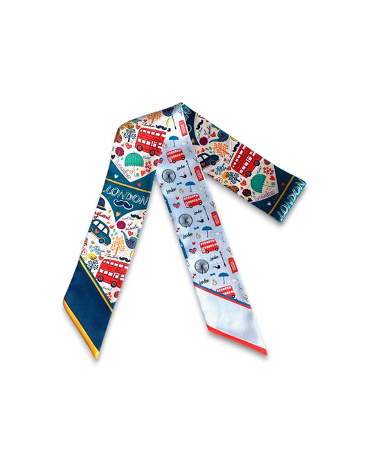 Hello London Skinny Scarf