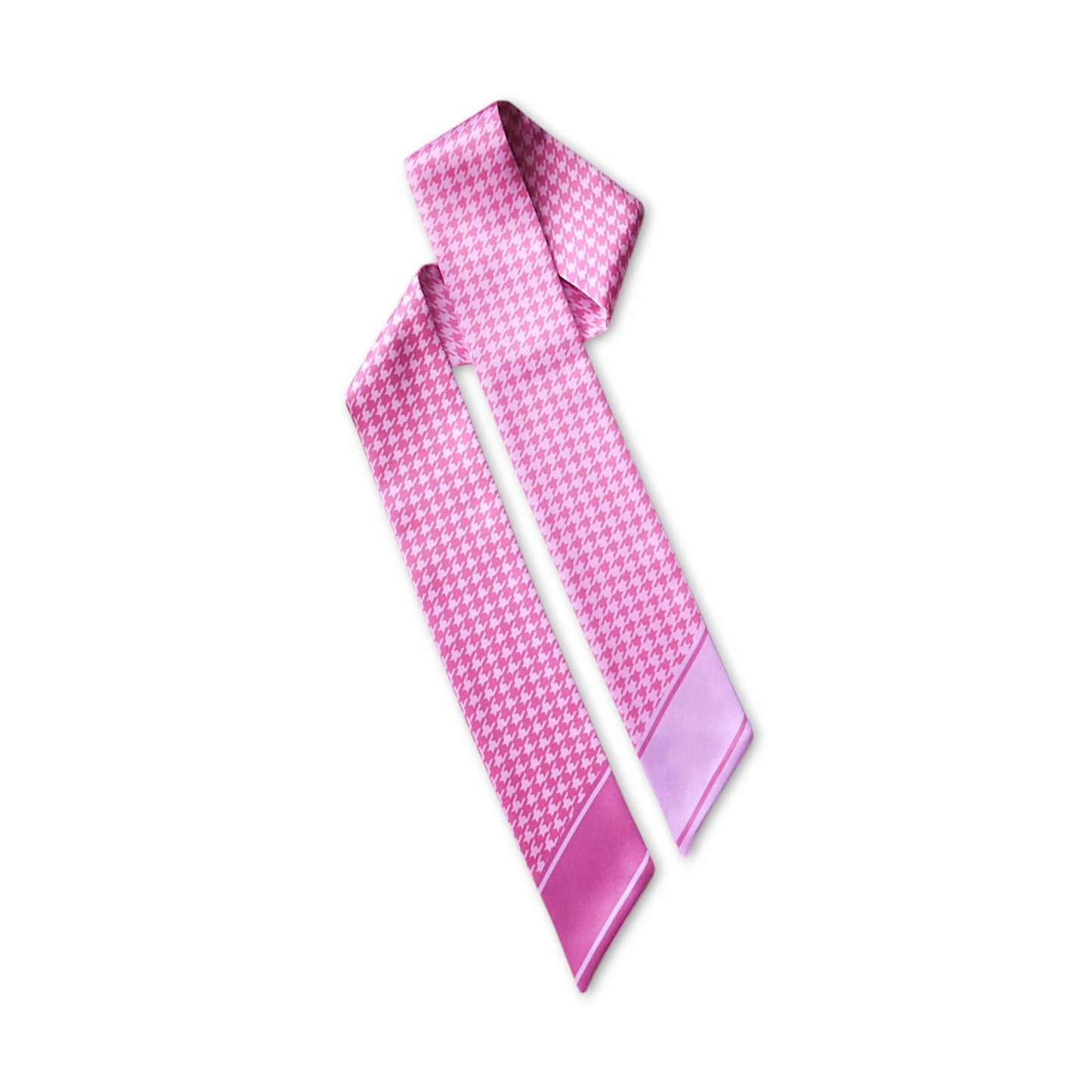 Houndstooth Skinny Scarf