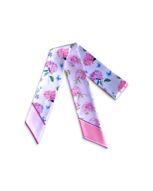 Hydrangea Skinny Scarf