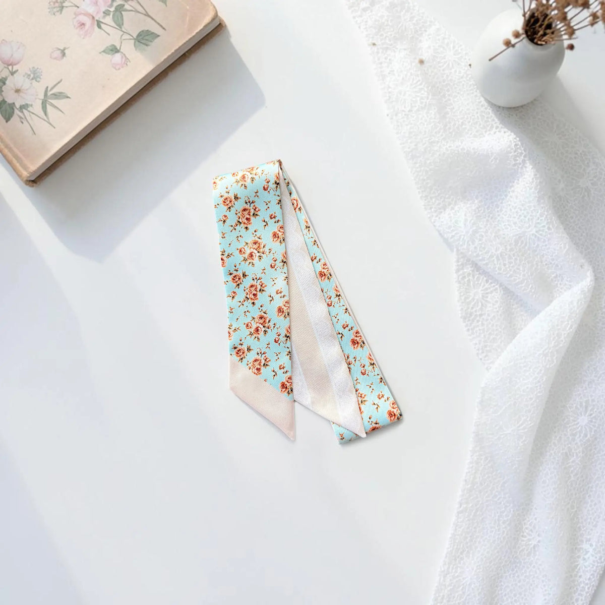 Shabby Chic Skinny Scarf