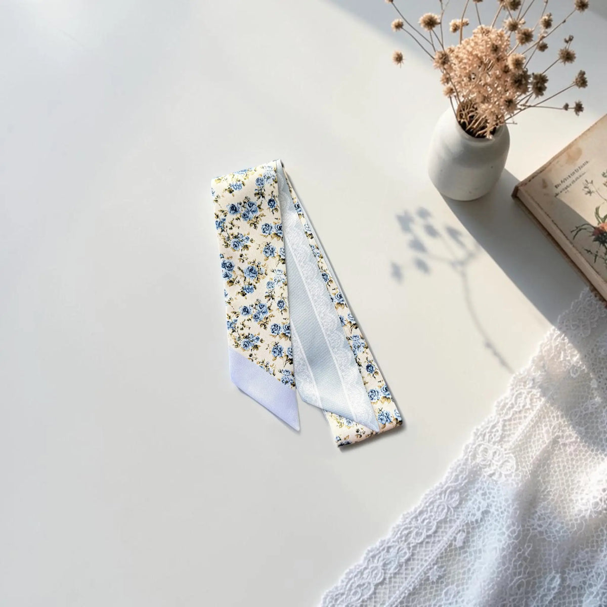 Shabby Chic Skinny Scarf