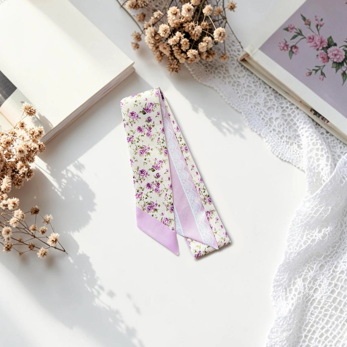 Shabby Chic Skinny Scarf