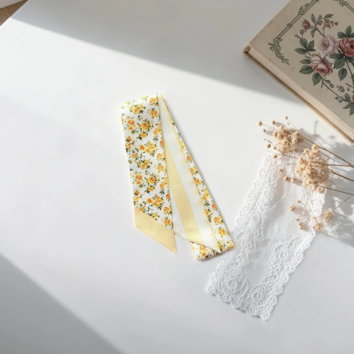 Shabby Chic Skinny Scarf