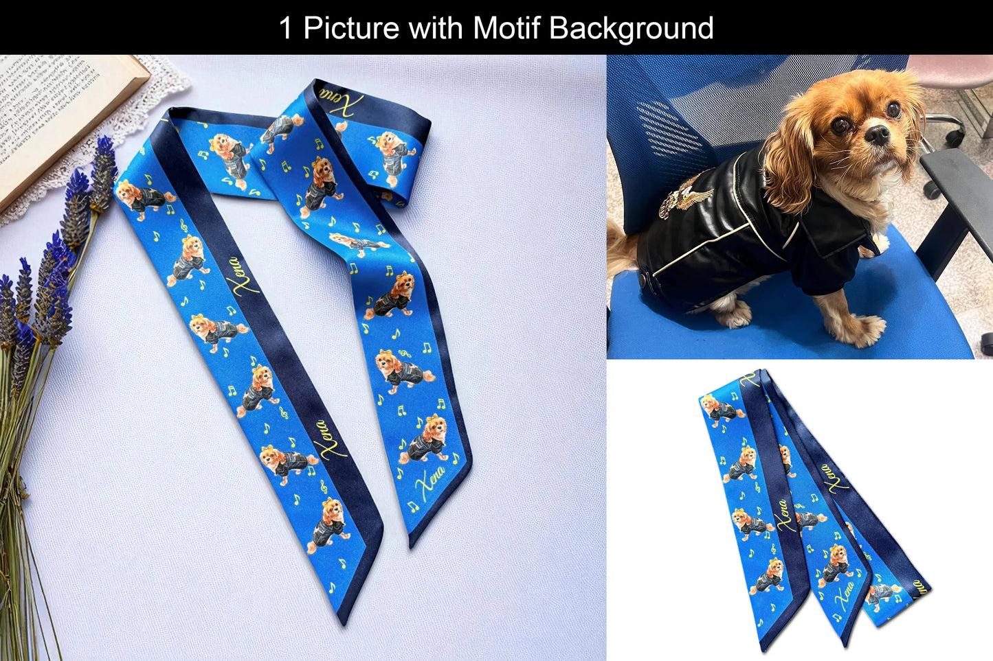 Dog Personalized Scarf