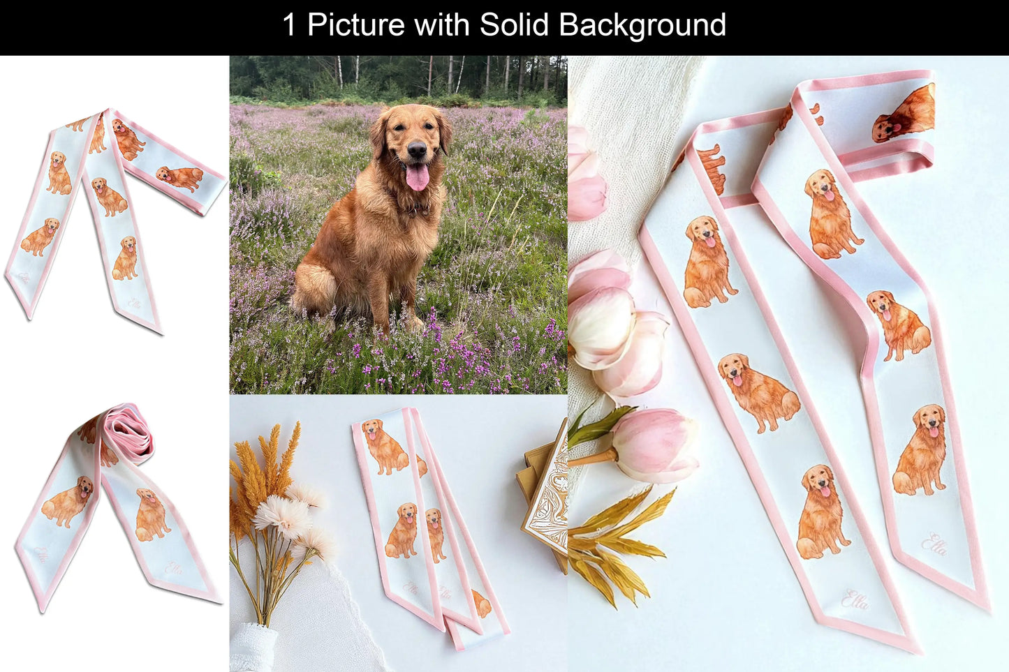 Dog Custom Scarf