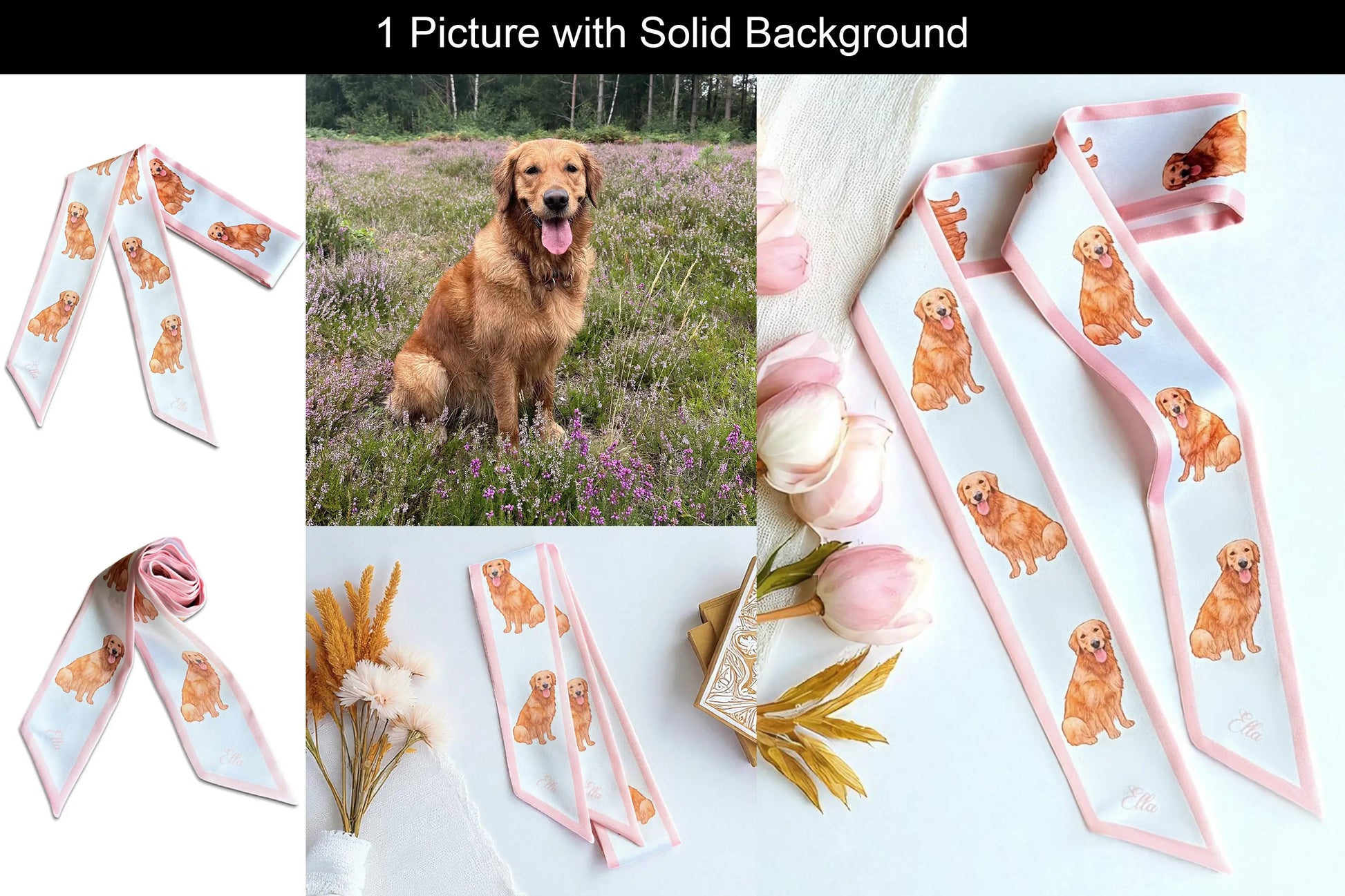 Dog Custom Scarf