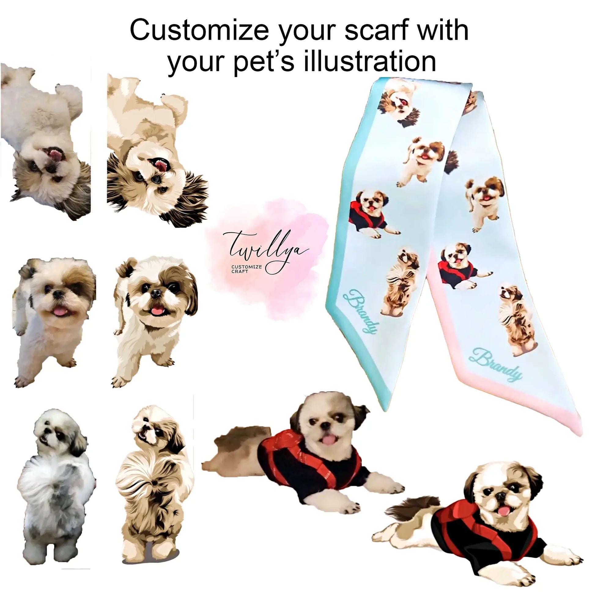 Personalized Pet's Scarf