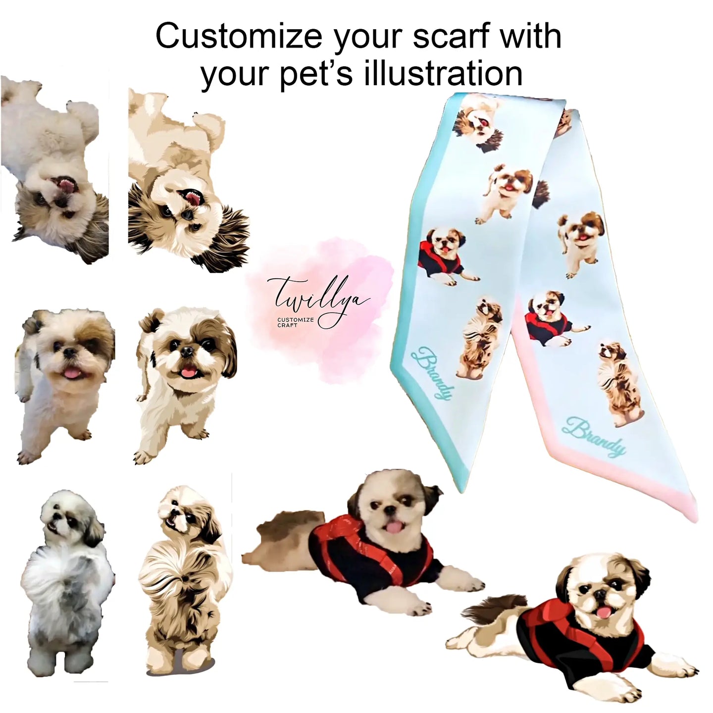 Personalized Pet's Scarf