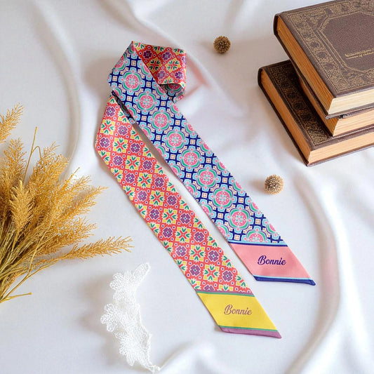 Batik print scarf