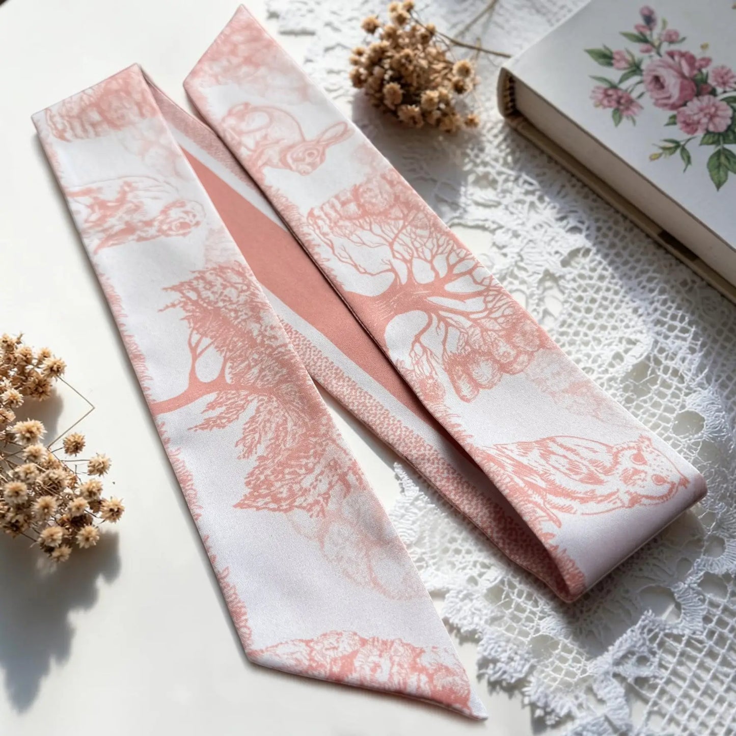 Enchanted Forest Skinny Scarf