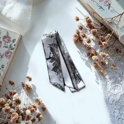 Enchanted Forest Skinny Scarf
