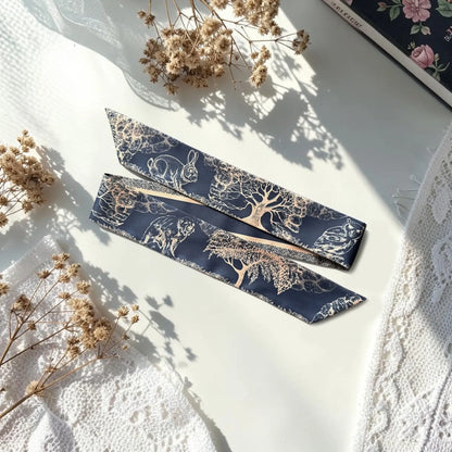 Enchanted Forest Skinny Scarf