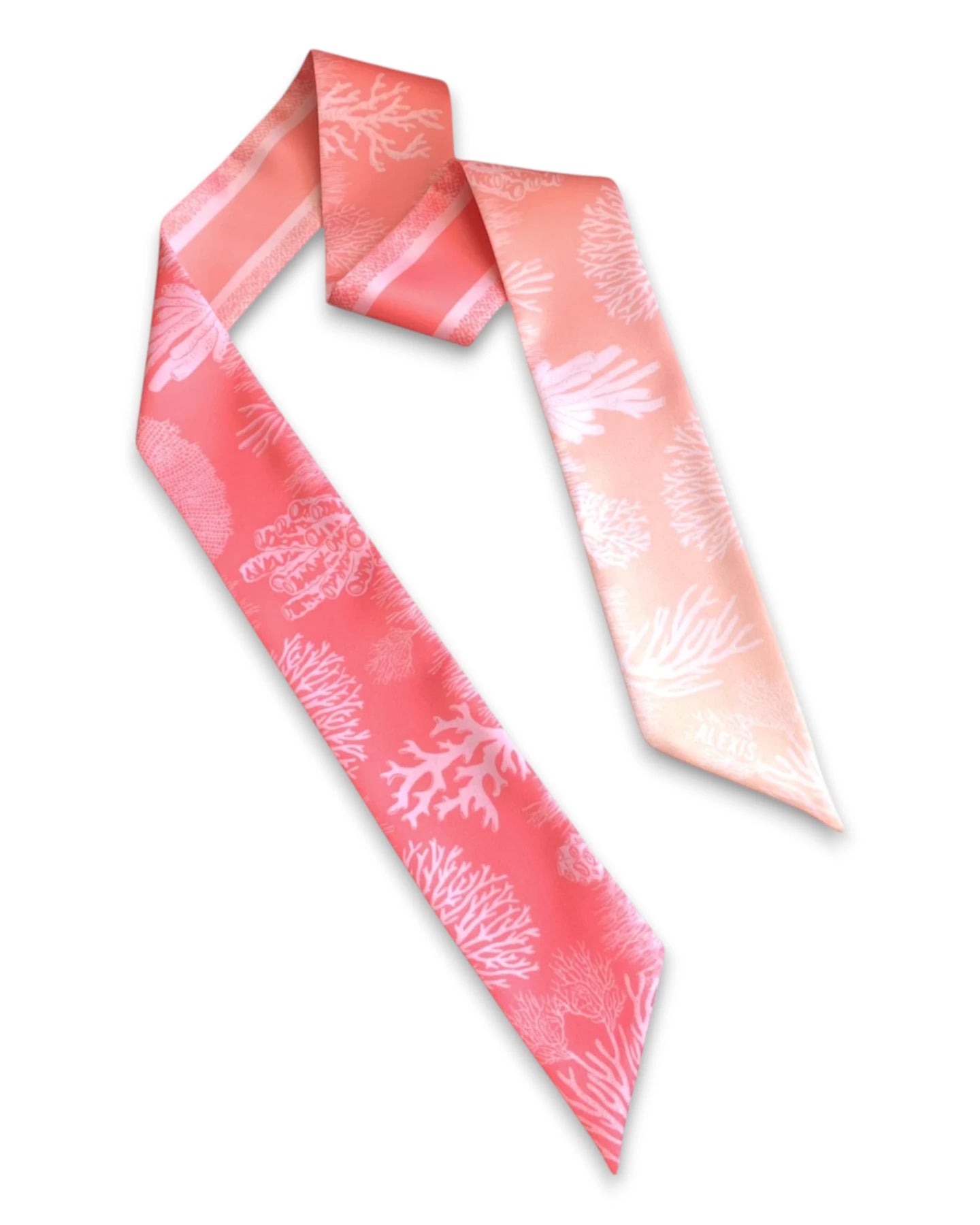 Corals Skinny Scarf