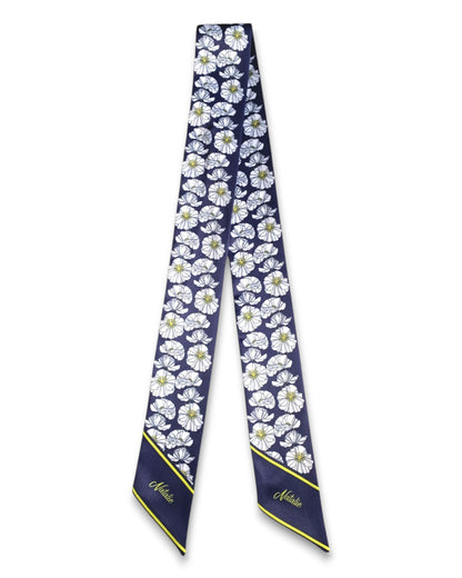 Daisies Skinny Scarf