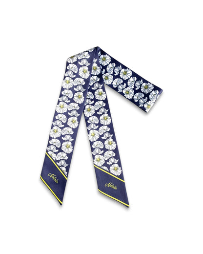 Daisies Skinny Scarf