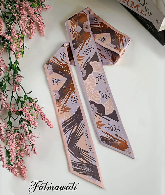 abstract theme scarf