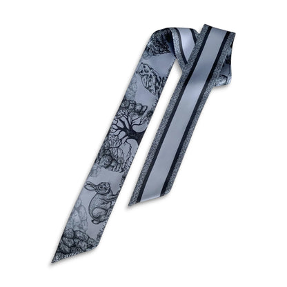Enchanted Forest Skinny Scarf