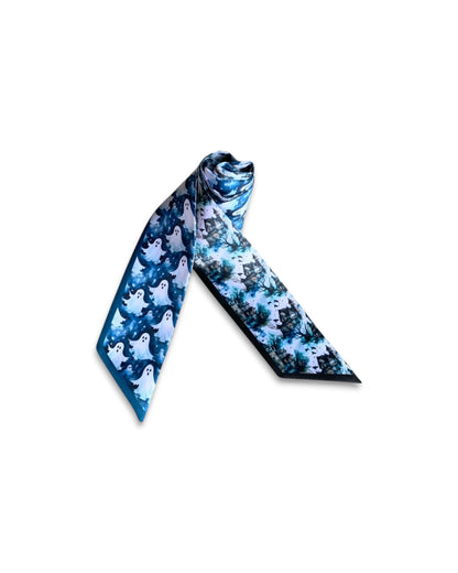 Ghost Skinny Scarf