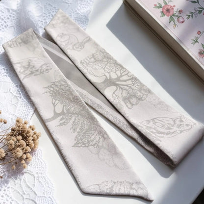 Enchanted Forest Skinny Scarf