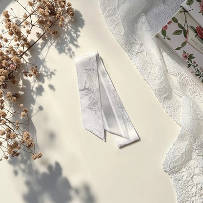 Enchanted Forest Skinny Scarf