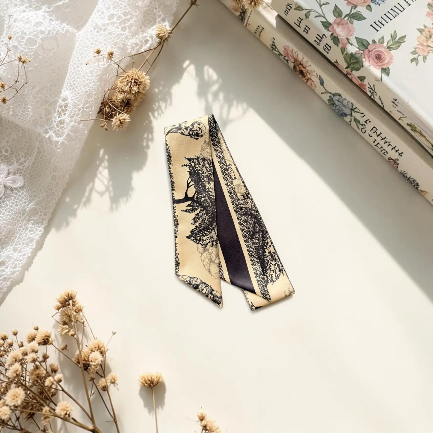 Enchanted Forest Skinny Scarf
