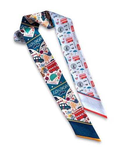 Hello London Skinny Scarf