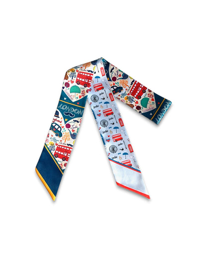 Hello London Skinny Scarf