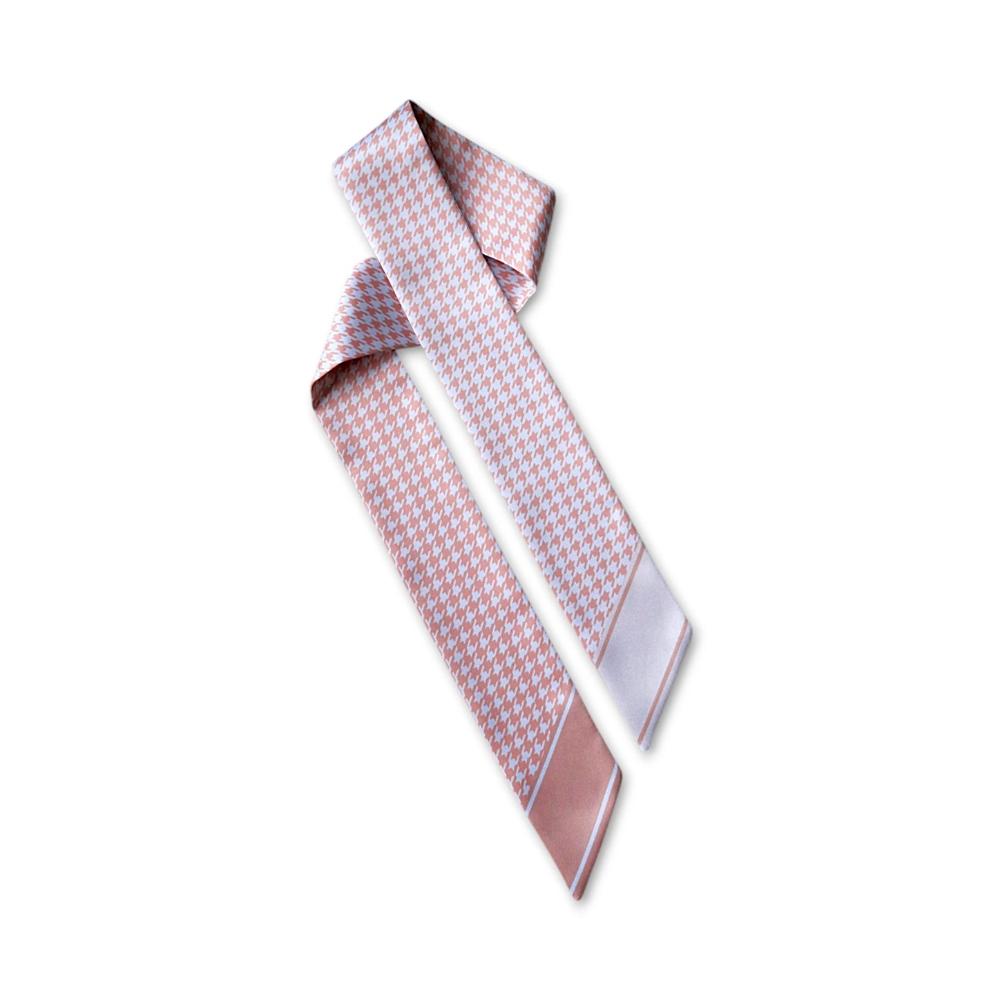 Houndstooth Skinny Scarf