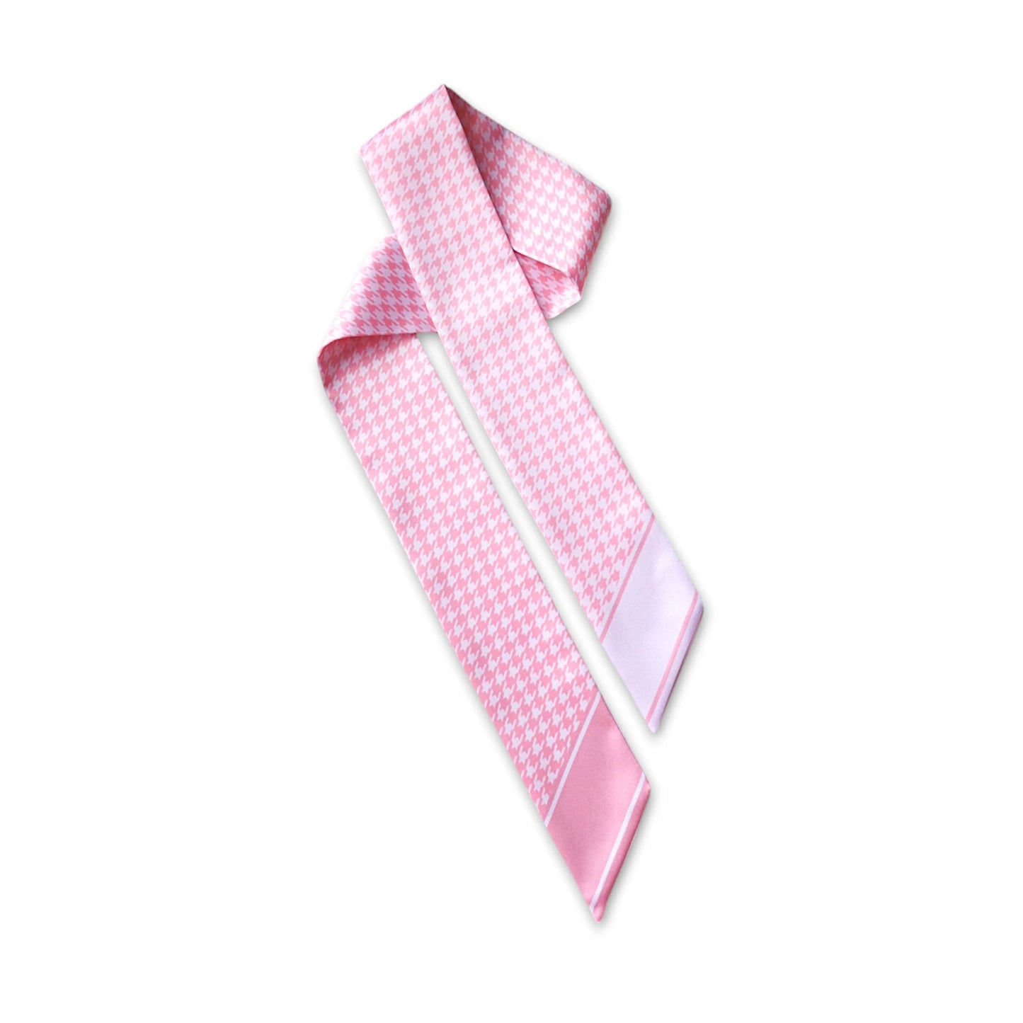 Houndstooth Skinny Scarf
