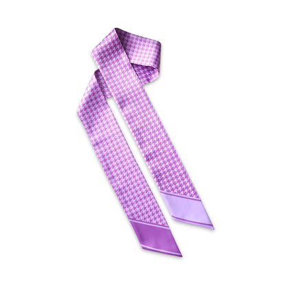Houndstooth Skinny Scarf