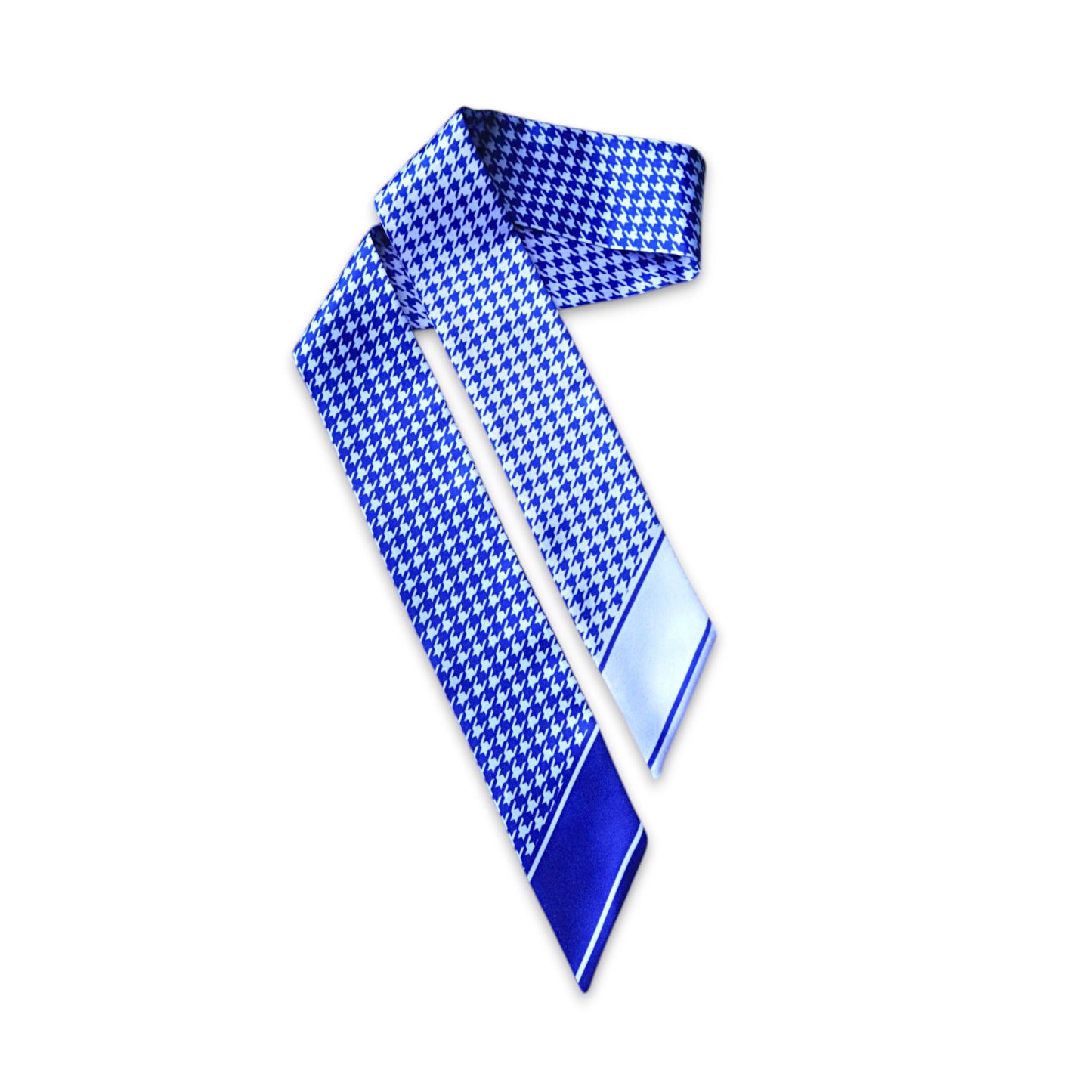 Houndstooth Skinny Scarf