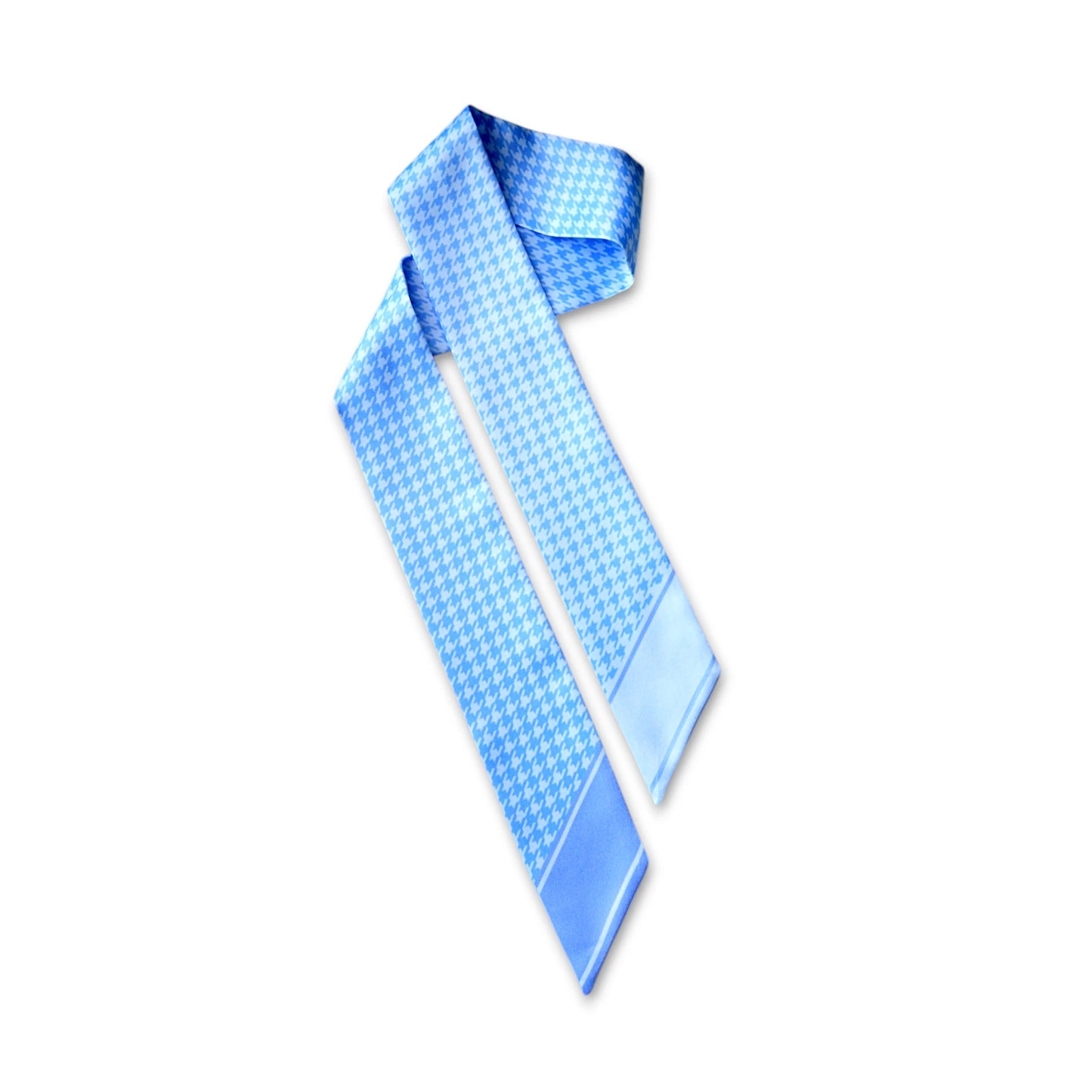 Houndstooth Skinny Scarf