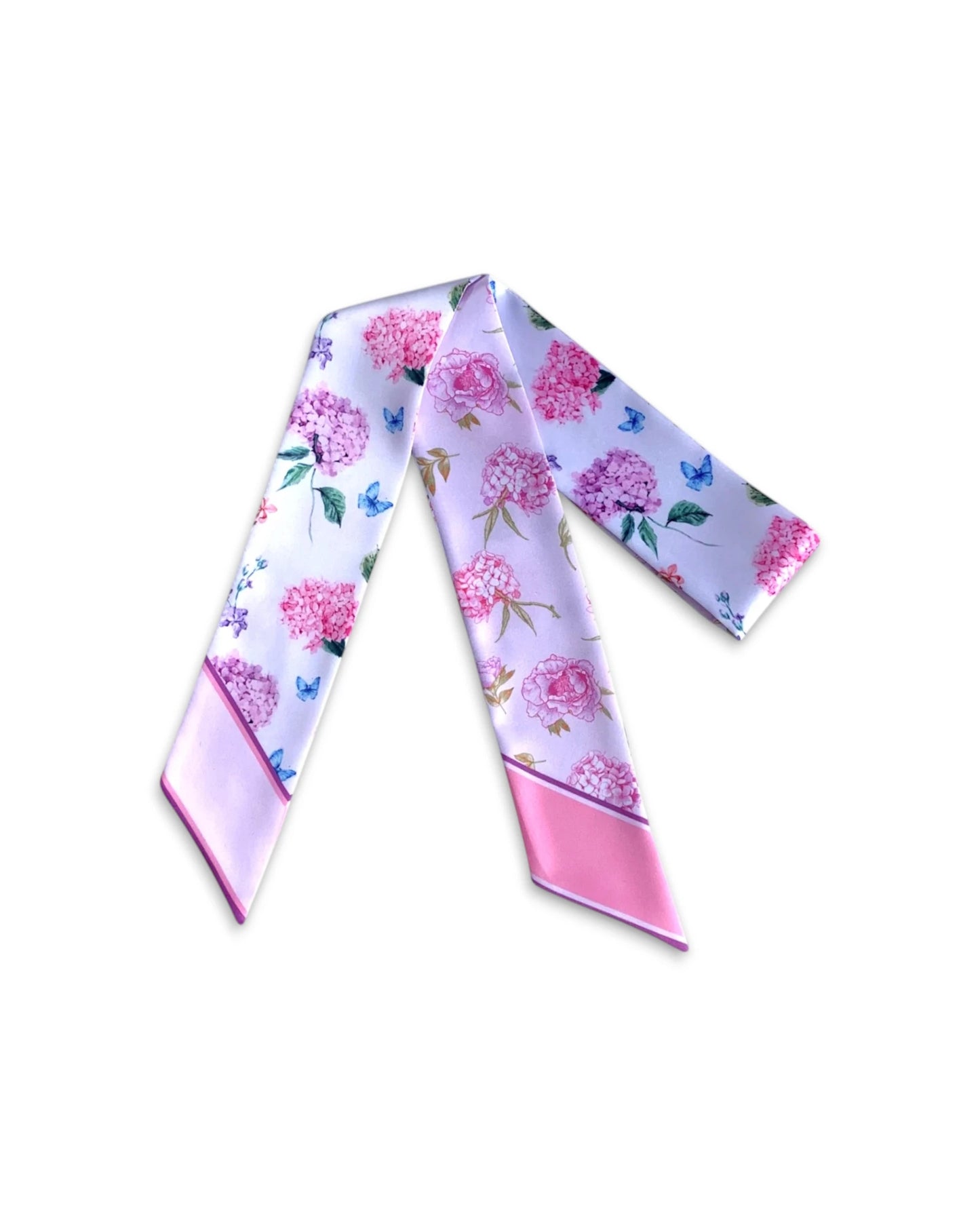 Hydrangea Skinny Scarf