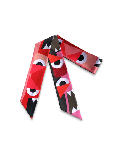 Lady Monster Skinny Scarf