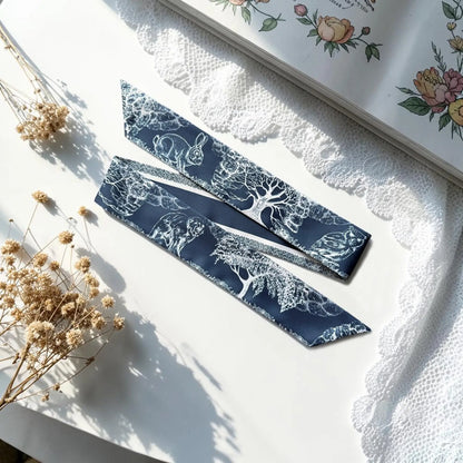 Enchanted Forest Skinny Scarf