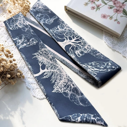 Enchanted Forest Skinny Scarf