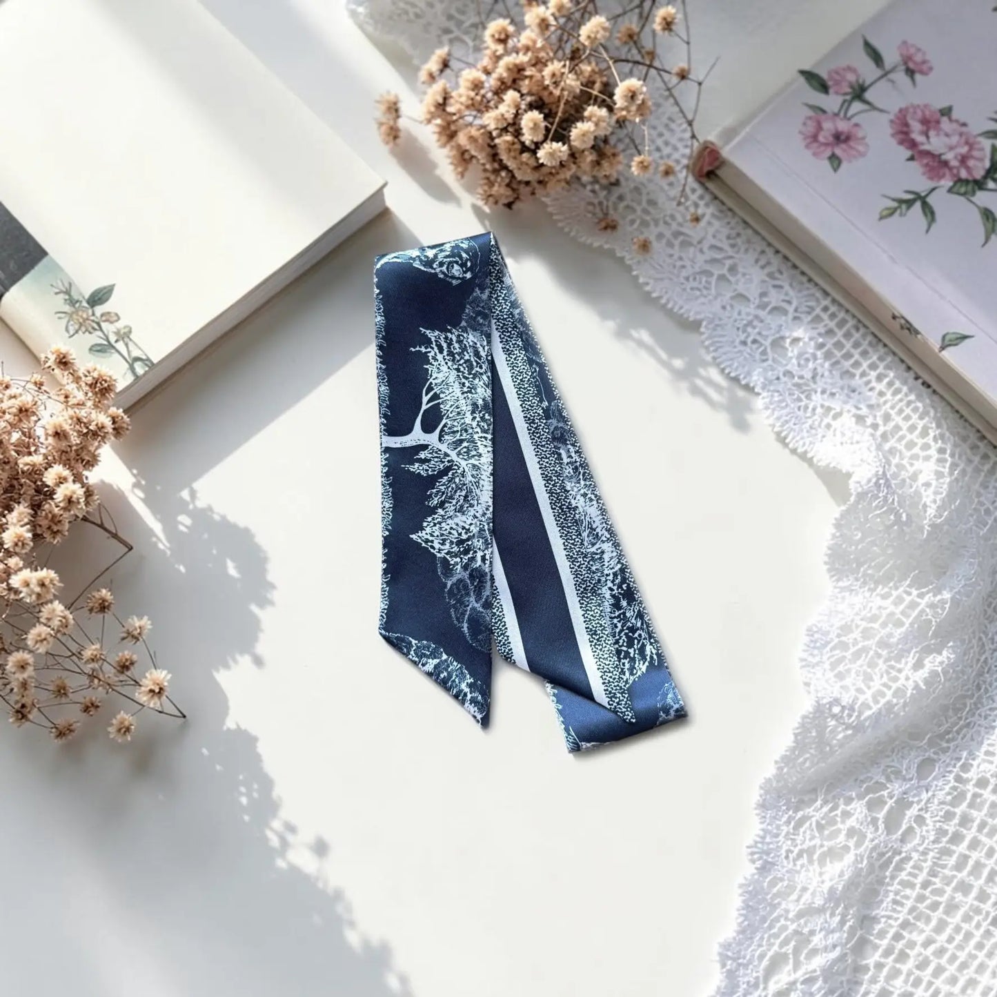 Enchanted Forest Skinny Scarf