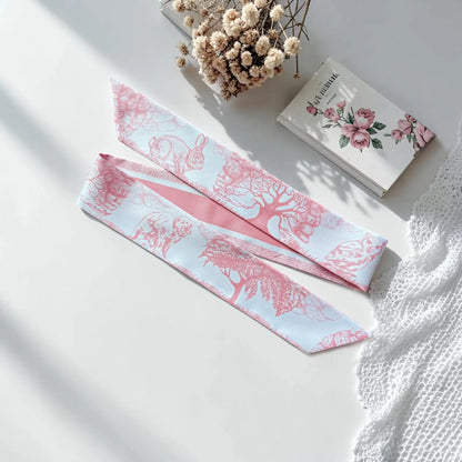 Enchanted Forest Skinny Scarf
