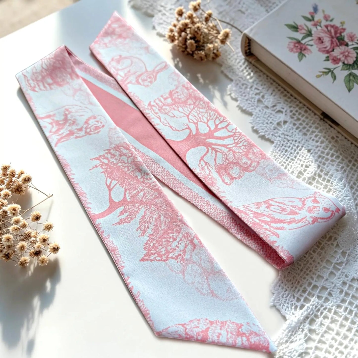 Enchanted Forest Skinny Scarf