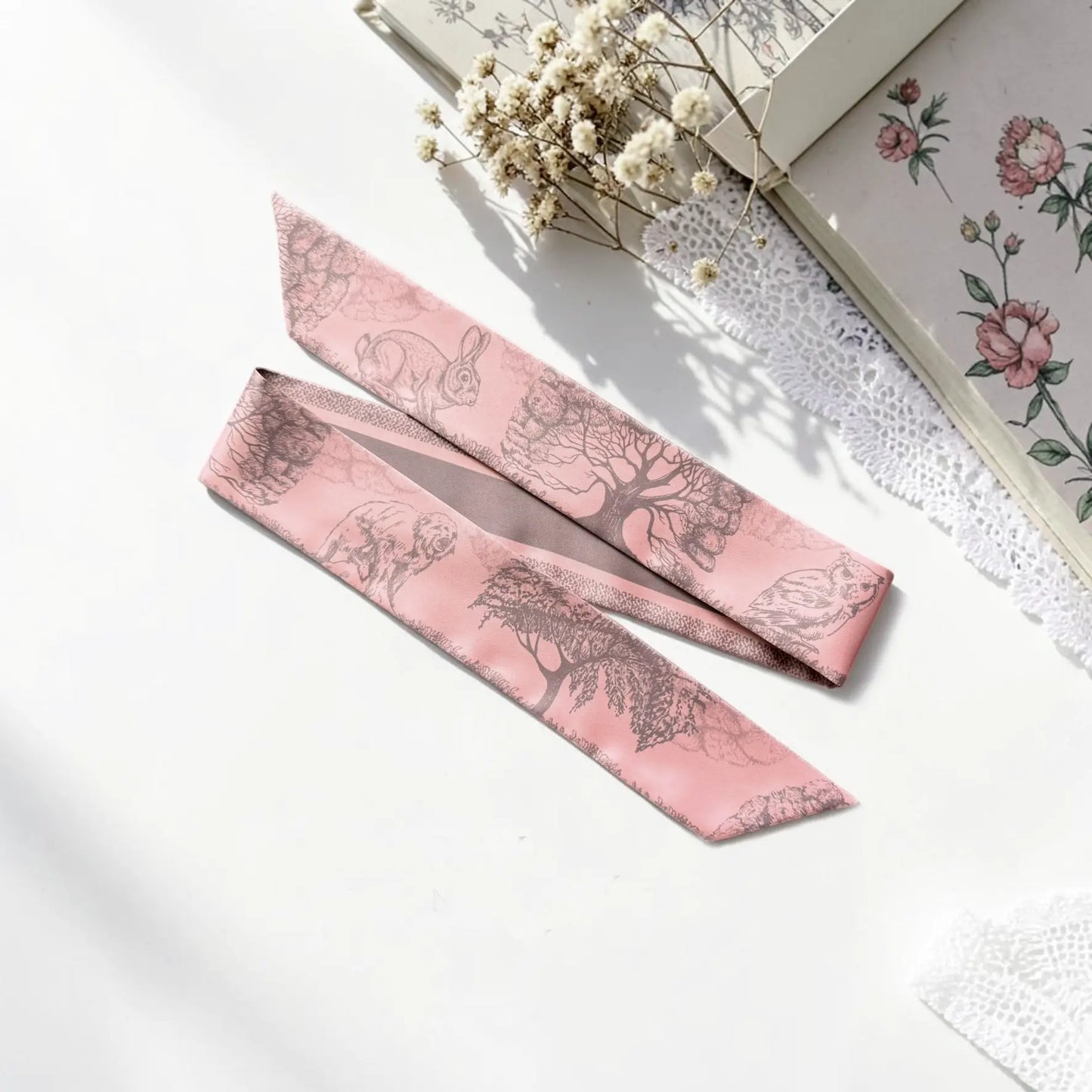 Enchanted Forest Skinny Scarf