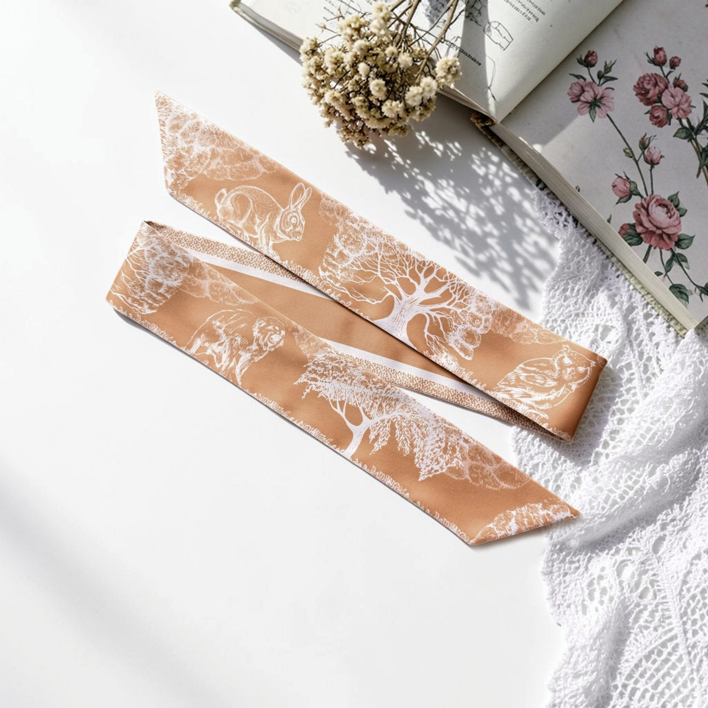 Enchanted Forest Skinny Scarf