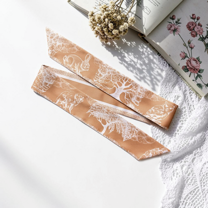 Enchanted Forest Skinny Scarf