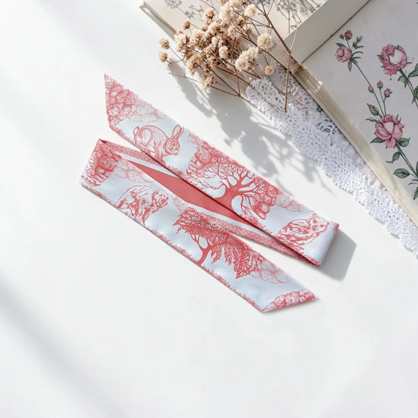 Enchanted Forest Skinny Scarf