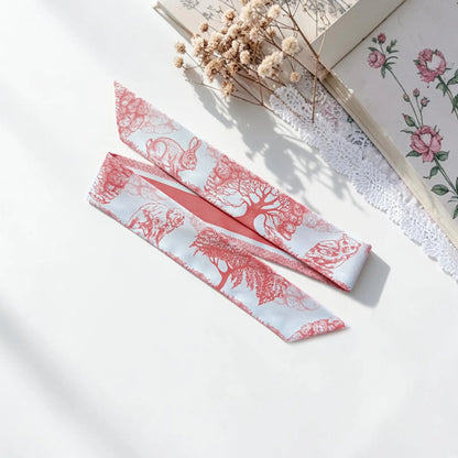 Enchanted Forest Skinny Scarf