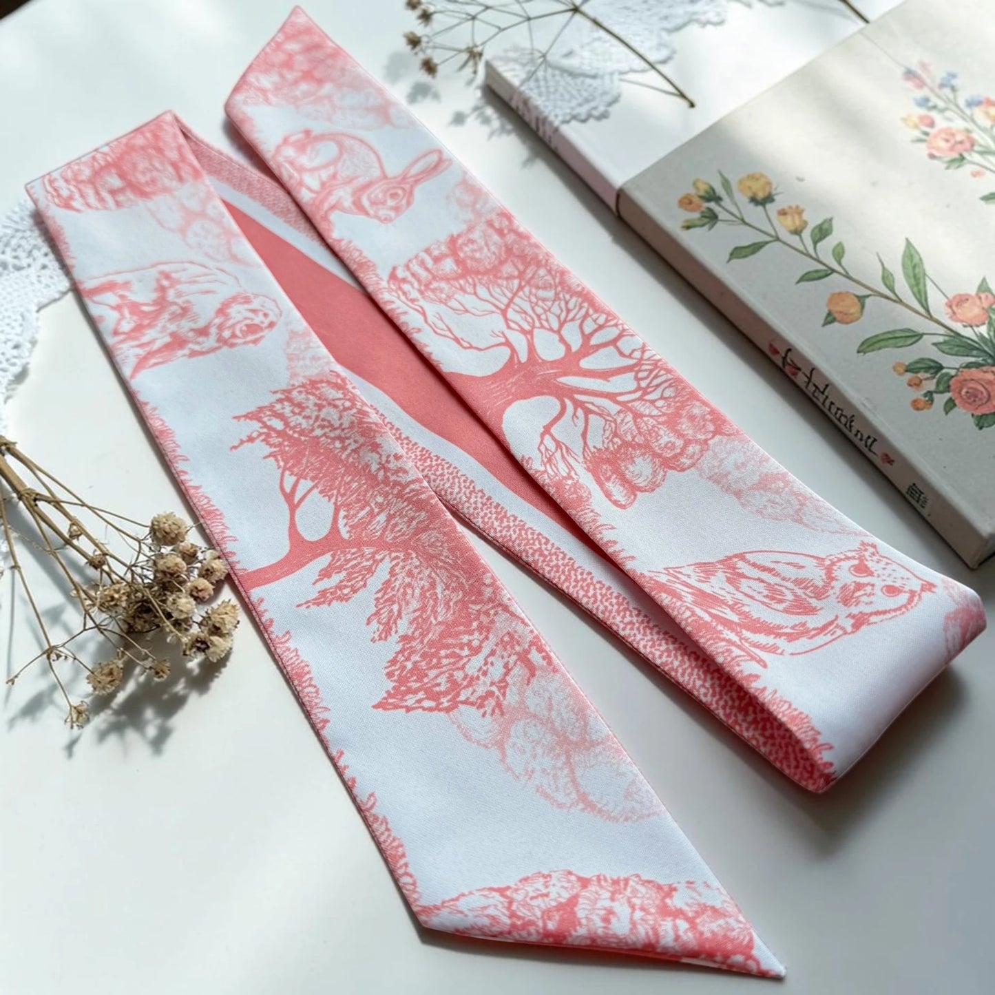 Enchanted Forest Skinny Scarf