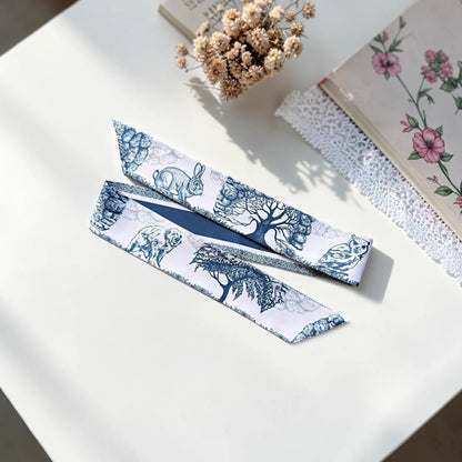 Enchanted Forest Skinny Scarf