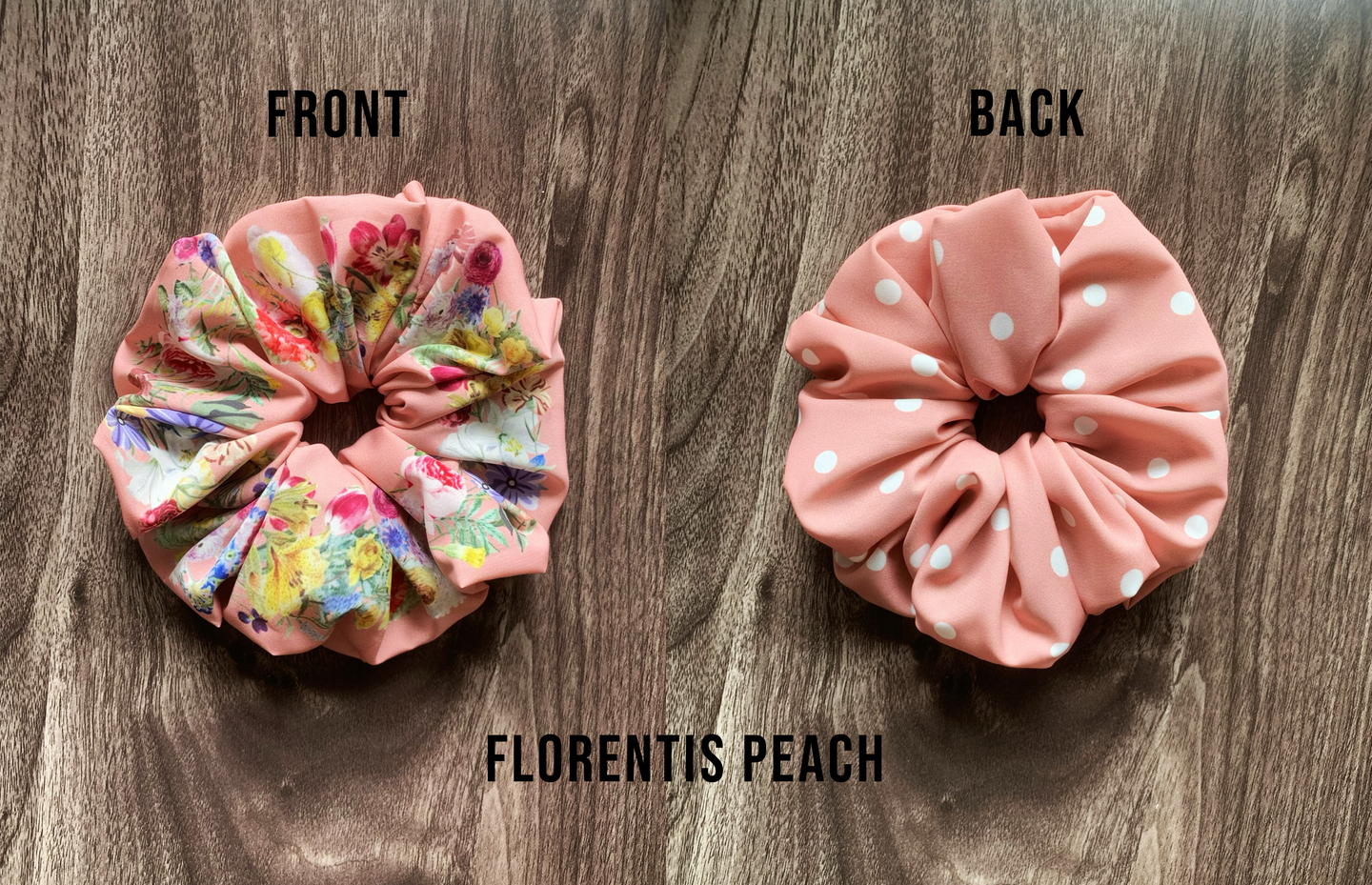 Flower Scrunchies