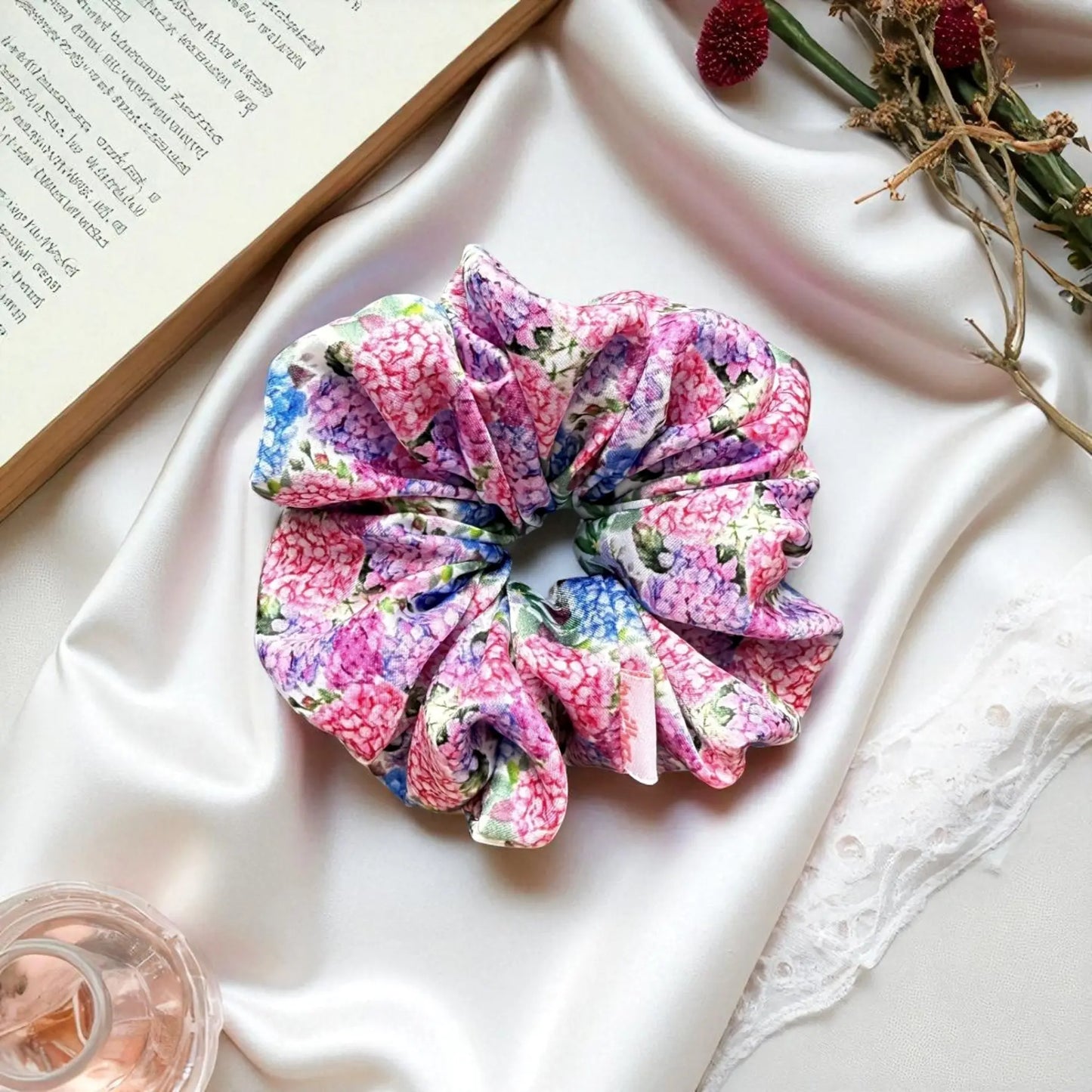 Hydrangea Scrunchie